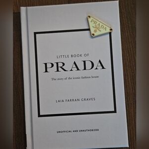 NEW Prada Little Guides To Style Fashion Book + Stamped Prada Charm